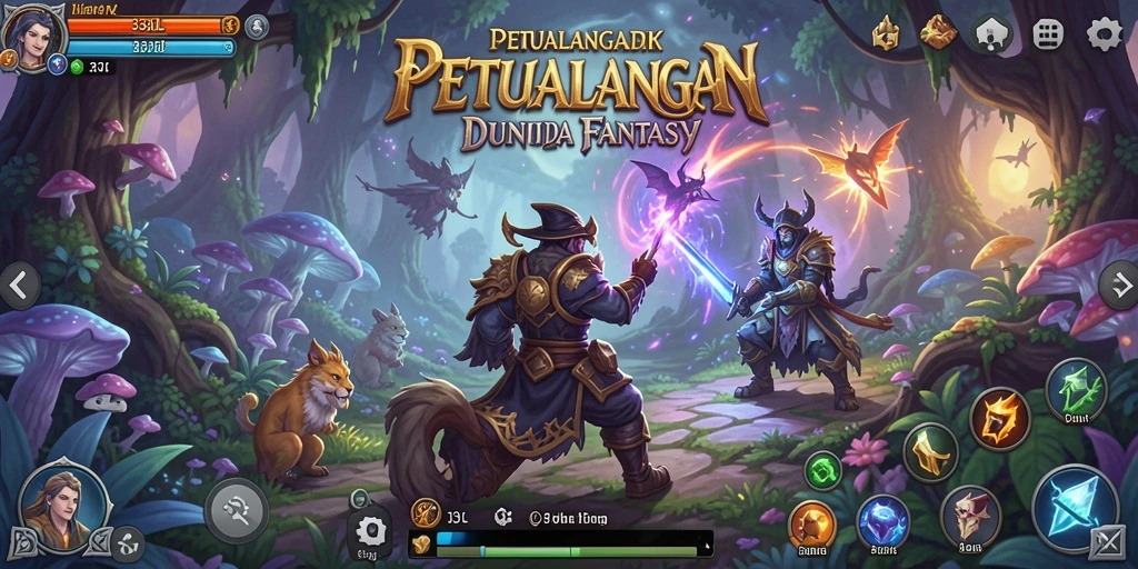 Tampilan menakjubkan dari gameplay RPG 33L dengan karakter dan dunia yang detail.