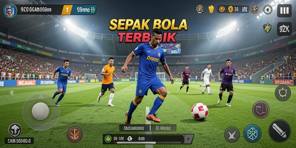 Gameplay sepak bola yang mendebarkan di 9ZK.