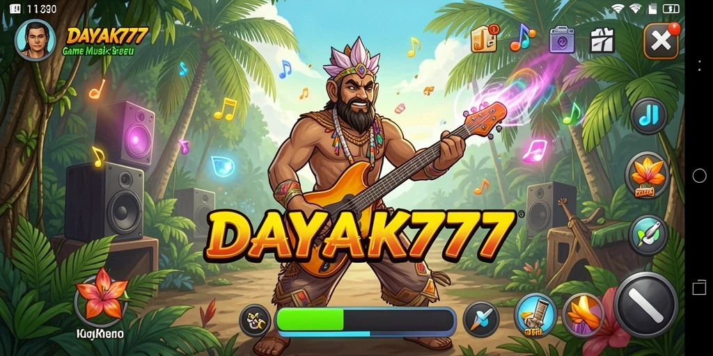 Tampilan menarik dari gameplay DAYAK777 yang penuh warna dan dinamis.