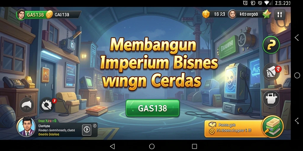 Gameplay <strong>GAS138</strong> menampilkan pengelolaan bisnis yang menarik dan strategis.
