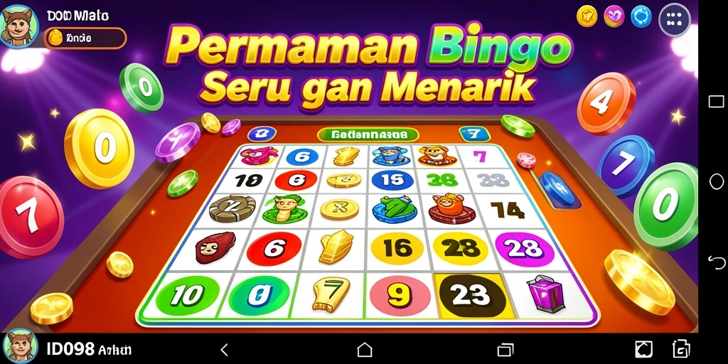 Tampilan gameplay Bingo ID098 yang seru dan interaktif.
