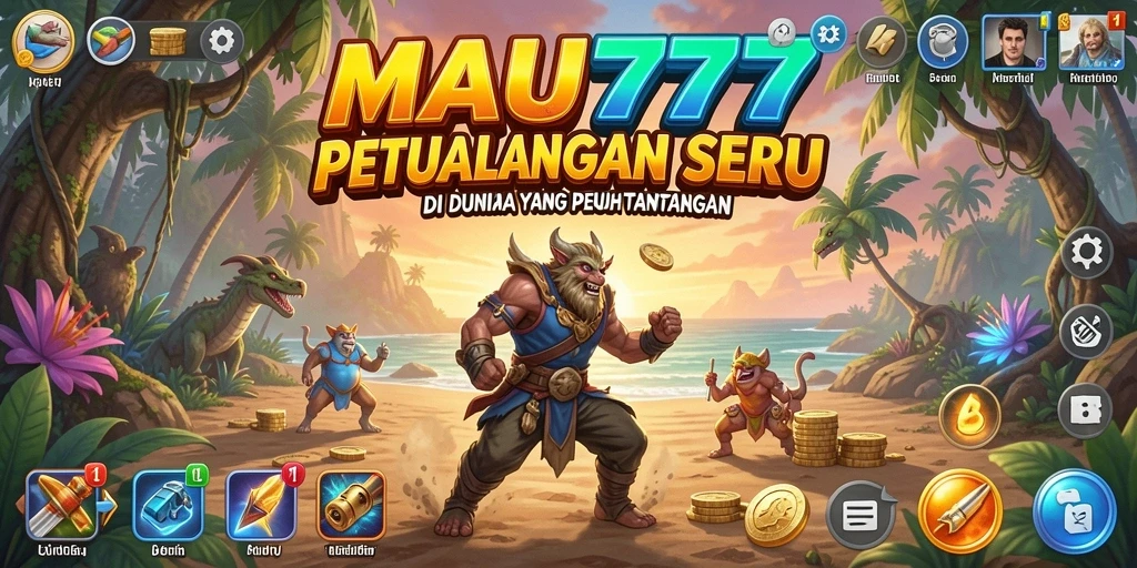 Screenshot MAU777 menampilkan aksi seru dalam petualangan berbahaya.