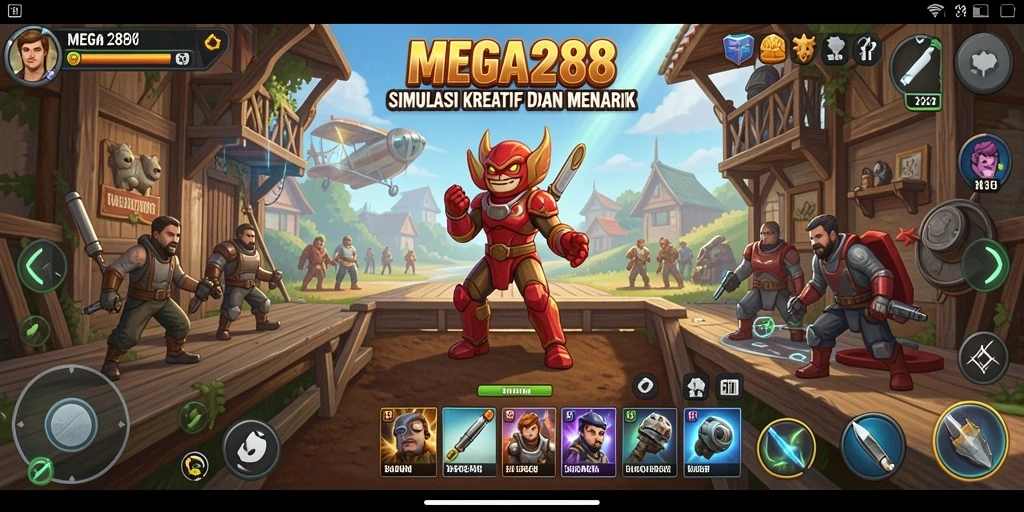 Tampilan menarik dari gameplay MEGA288 yang mengasyikkan.